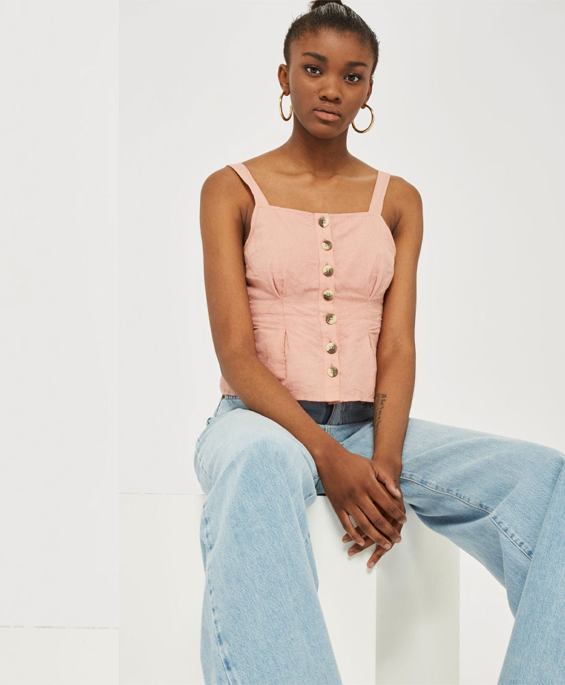 

Toп Topshop 37423 36 Рожевий