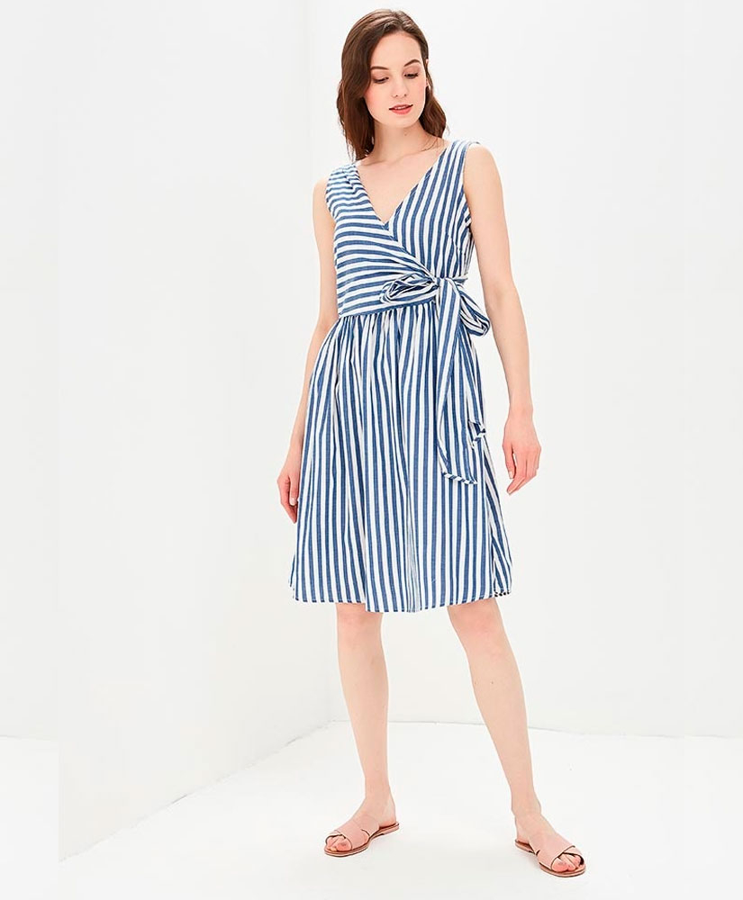 

Плаття MANGO MNG34070799 S Блакитний/Білий