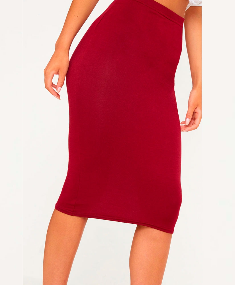 

Спідниця PrettyLittleThing 30253 34 Бордовий