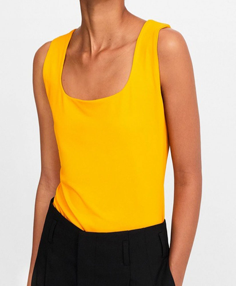 

Майка ZARA 0264731 S Жовтий