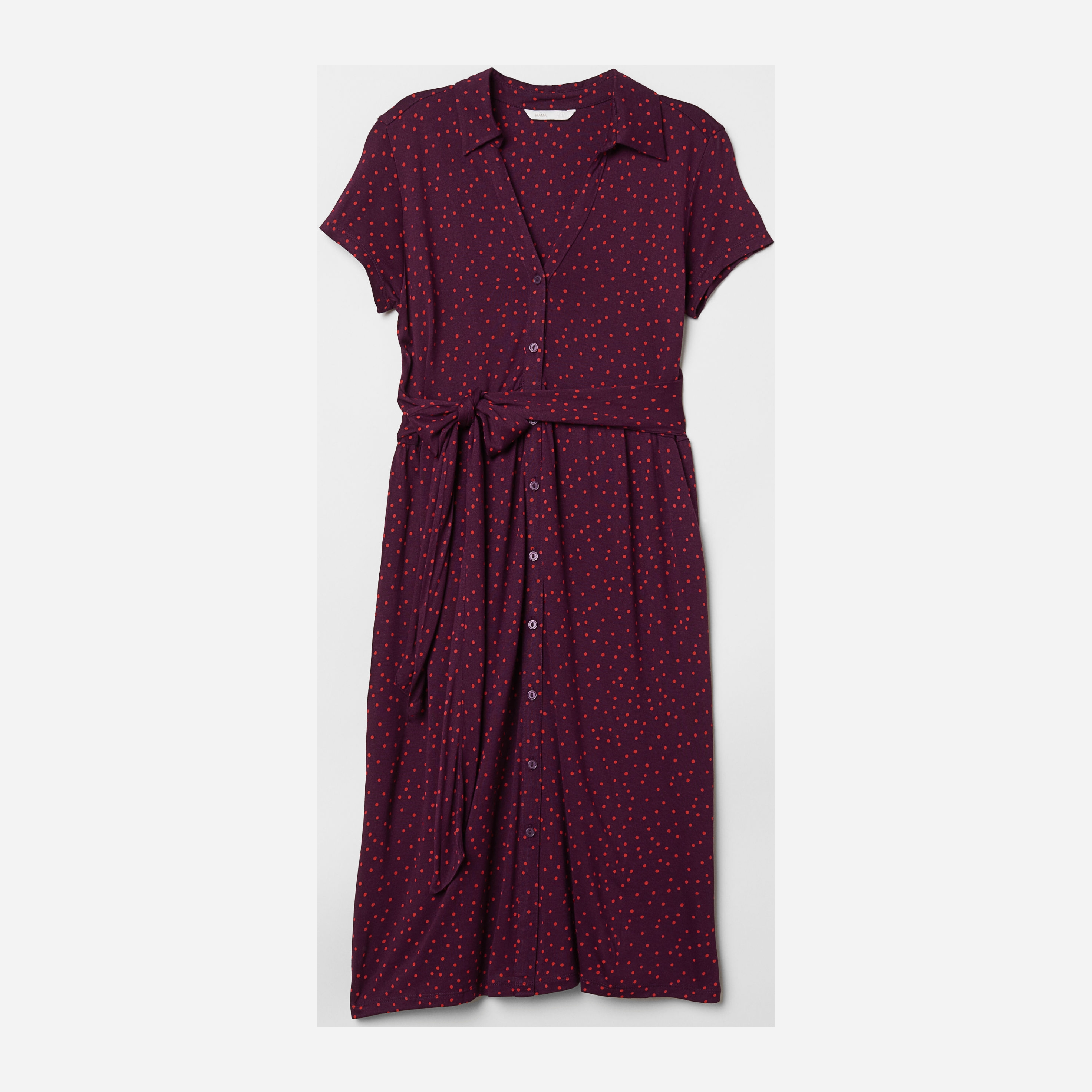 

Платье для беременных H&M 6440598-ABVS S Фиолетовое с розовым