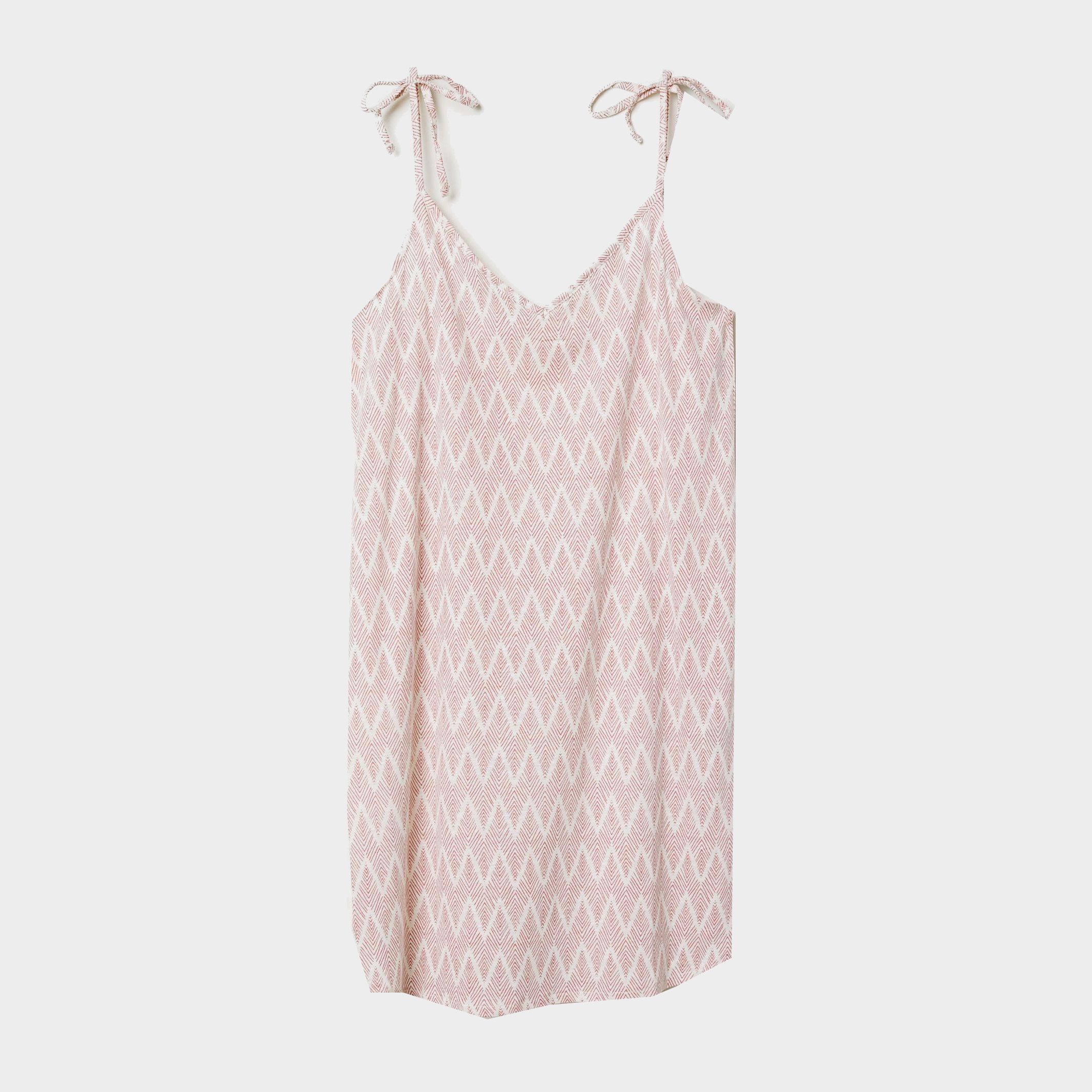 

Сарафан H&M 6303138-ACHQ S Бежевый с розовым