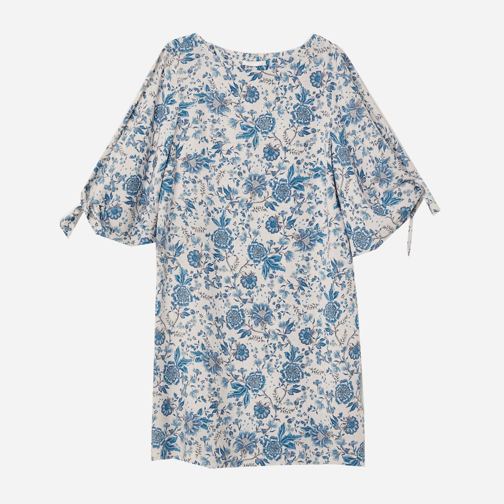 

Платье H&M 6155237-AAPW 36 Белое с синим