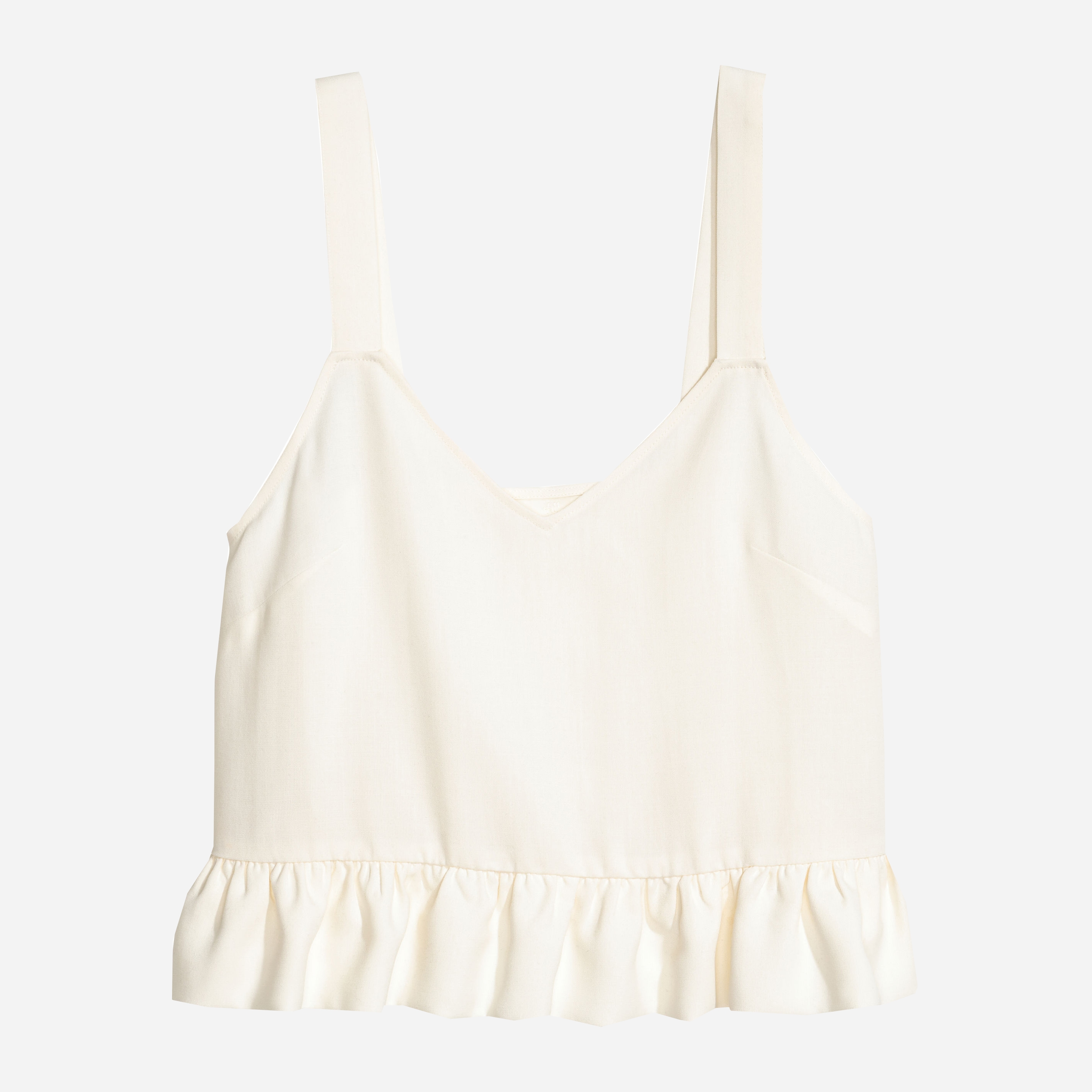 

Топ H&M 6016227-ABAK 34 Молочный