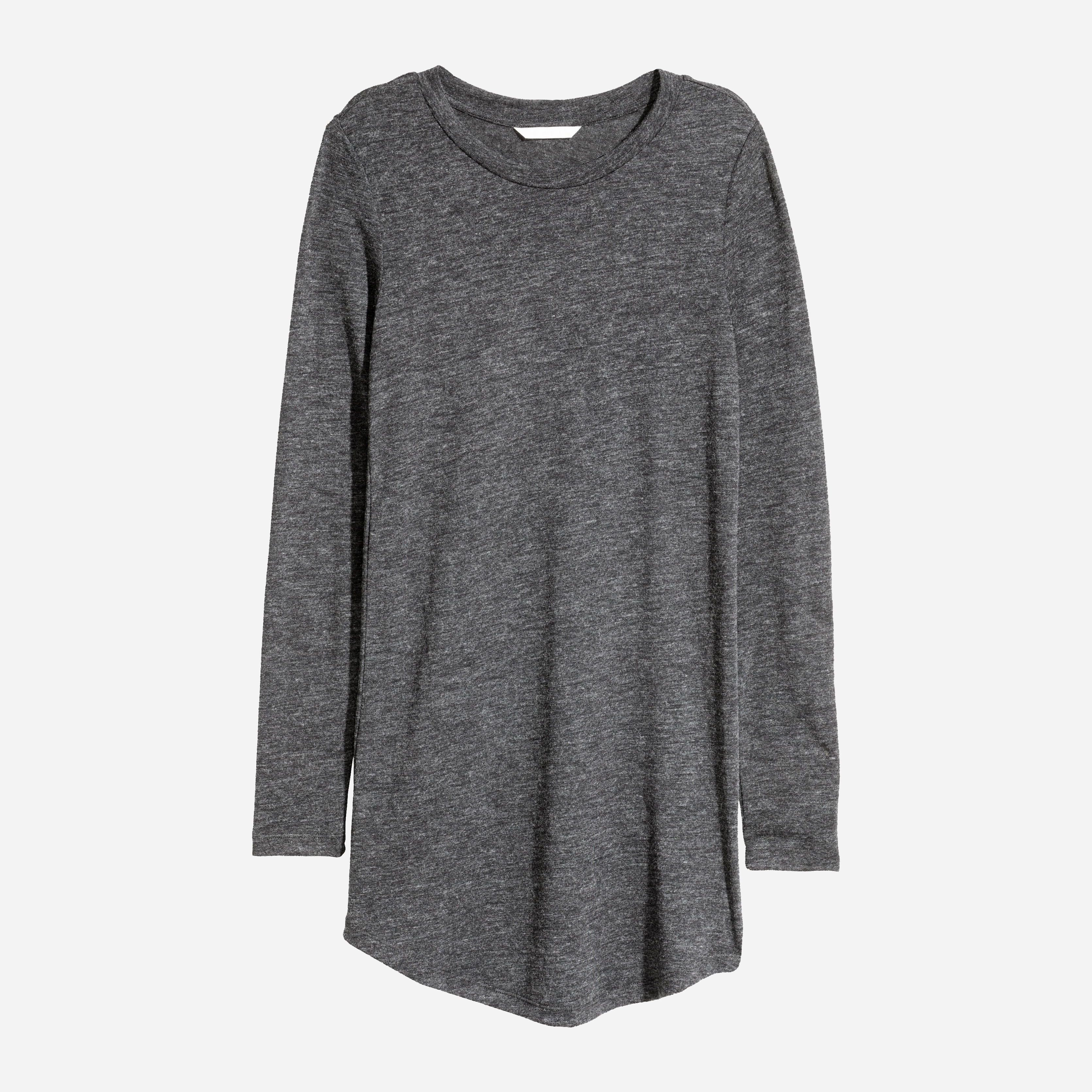 

Туника H&M 5369686-ACXW S Темно-серая