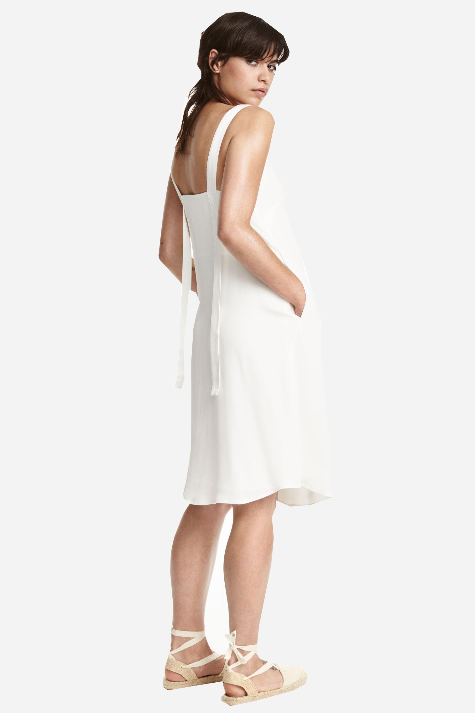 

Сарафан H&M 4230954-ACTS 32 Белый