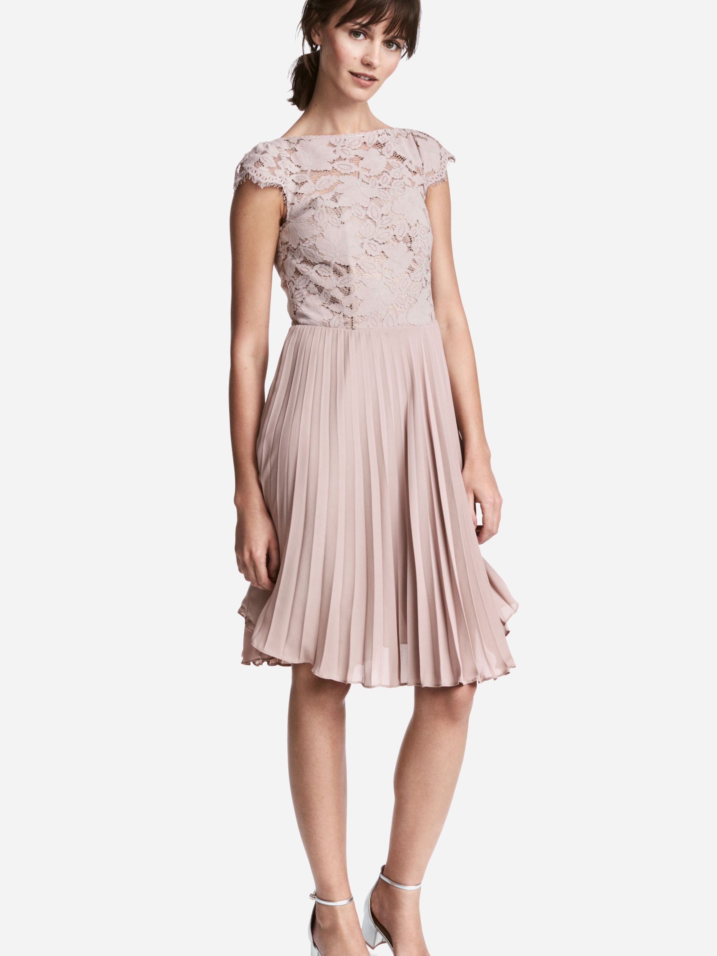 

Платье H&M 5039085-ACTQ 38 Бежевое