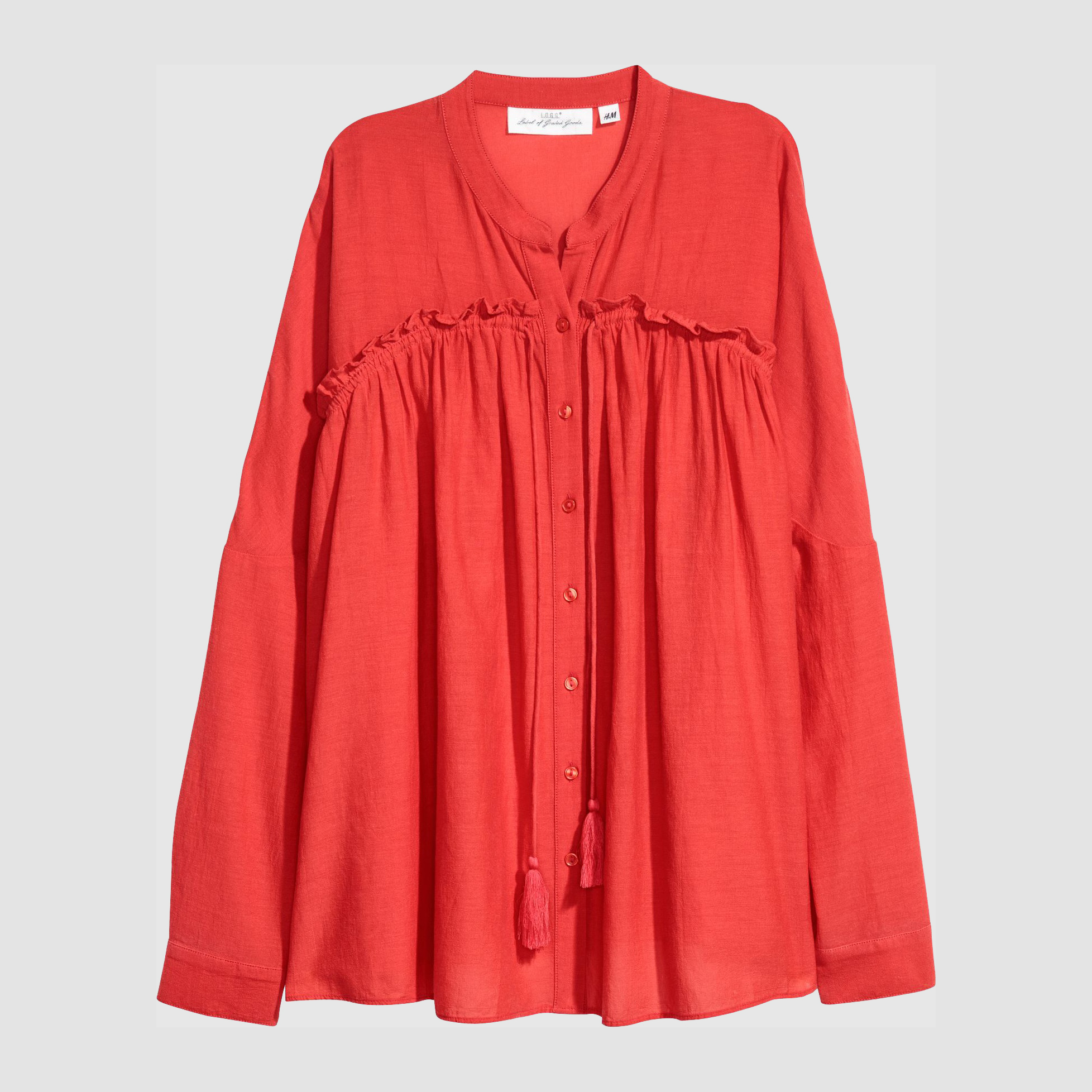 

Блузка H&M 2405-6113657  Красная, Блузка H&M 2405-6113657 34 Красная