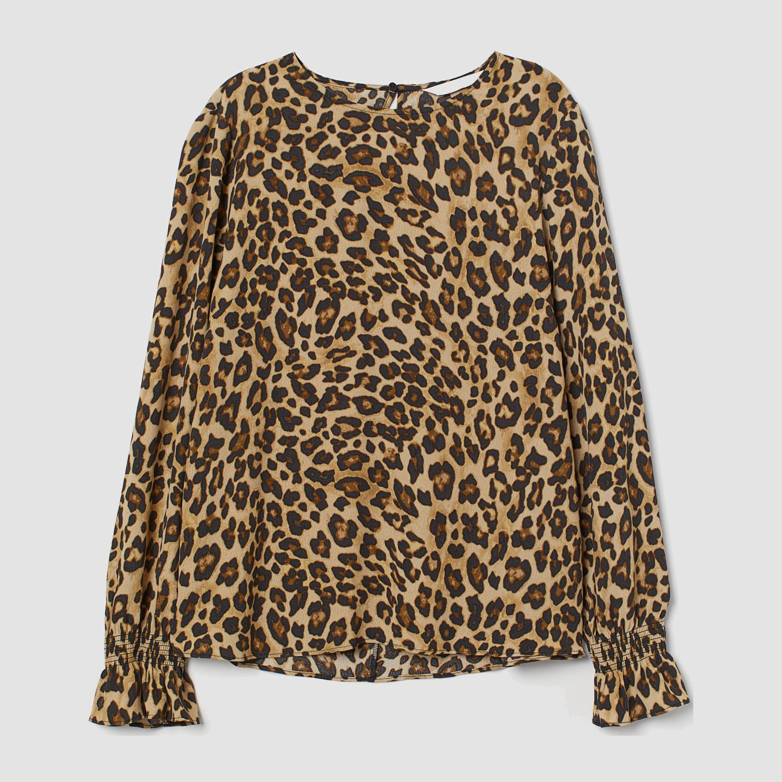 

Блузка H&M 2805-6752038 38 Леопардовая
