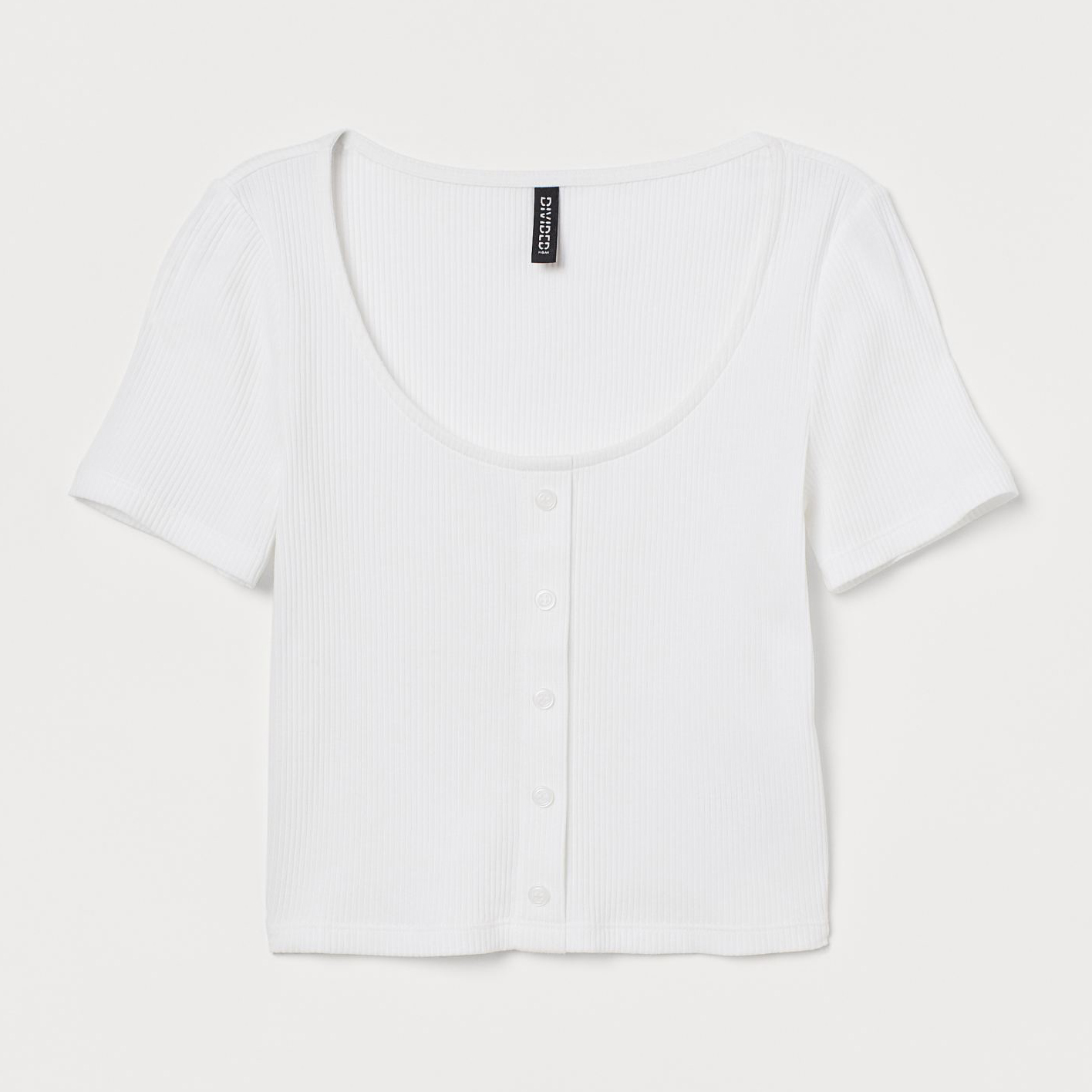 

Топ H&M 2805-8506781 XL Белый