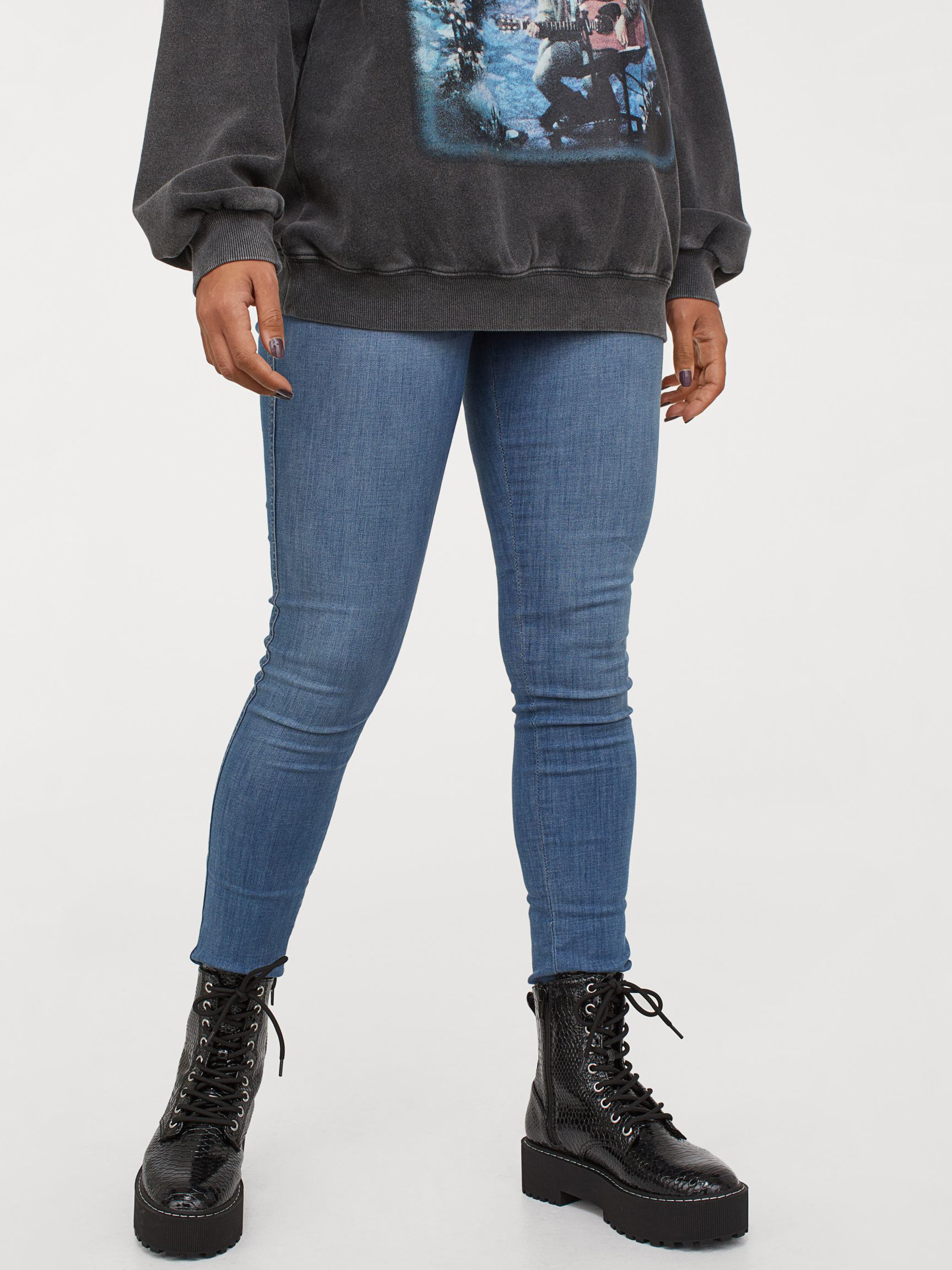 

Джеггинсы H&M 3003-5701892 40 Голубые