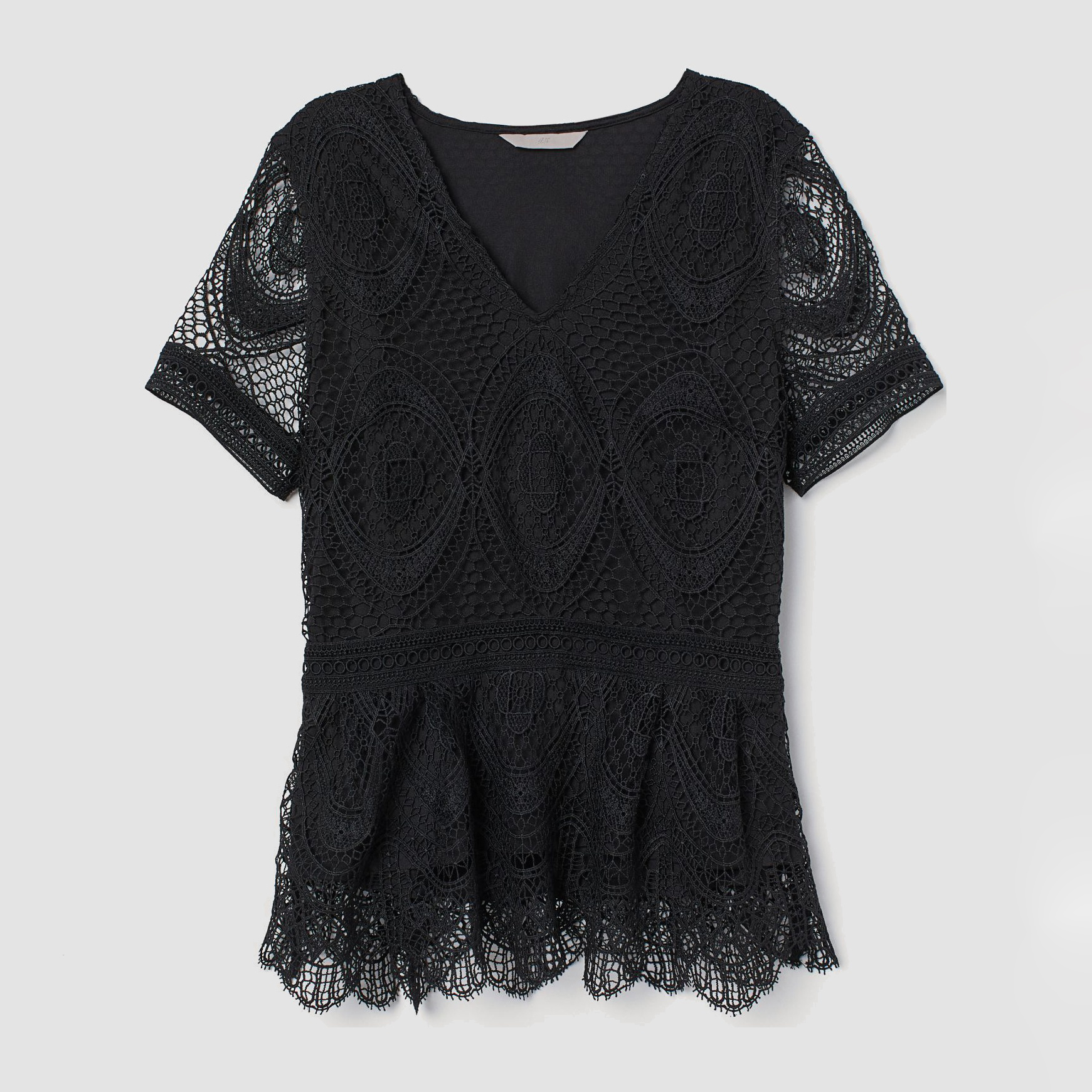 

Блузка H&M 911-8117730  Черная, Блузка H&M 911-8117730 S Черная