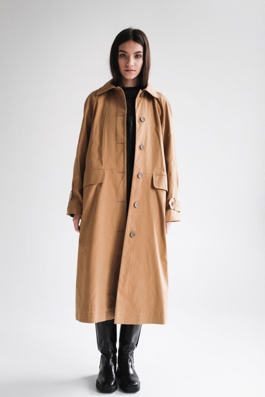 

Тренчкот Toronto  Песочный 18017-1, Тренчкот Toronto One size Песочный 18017-1