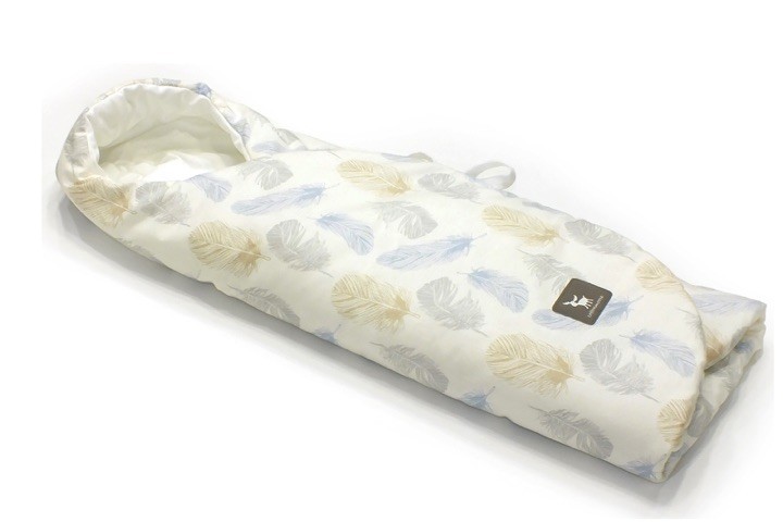 

Конверт в коляску и автокресло Cottonmoose ODWF 439/83/51 leaf blue cotton white cotton jersey (голубой (лес) с белым)
