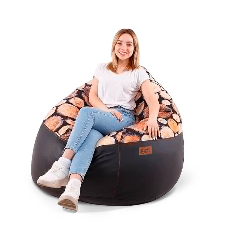 

Кресло-мешок Комфорт SanchoBAG, цвет Wood