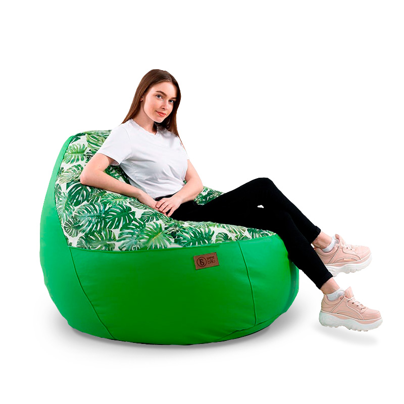 

Кресло-мешок Комфорт SanchoBAG, цвет Green Leaf