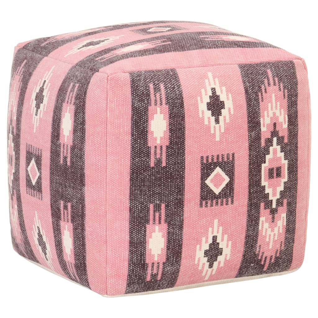 

Пуф Shumee 45x45x45 см бавовна рожевий 287582