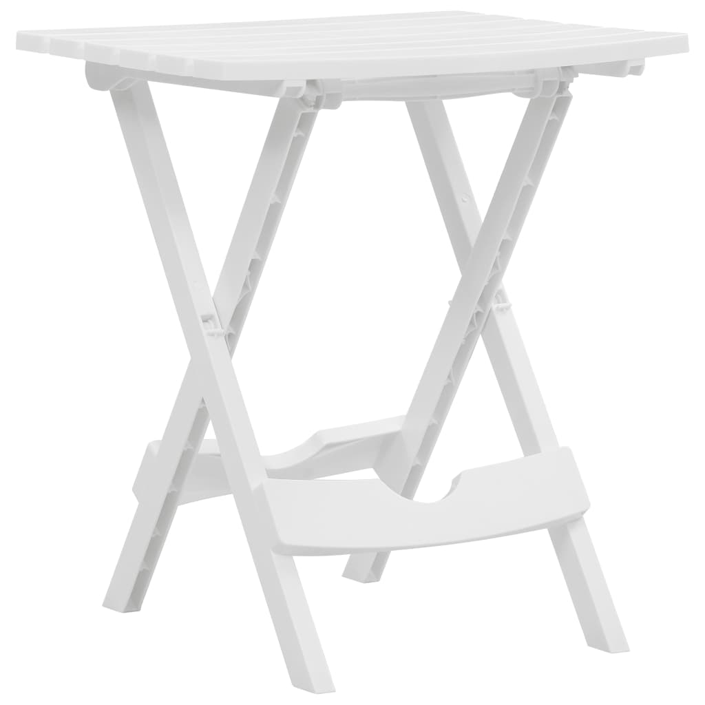 

Розкладний стіл Shumee 455x385x50 см білий 47690