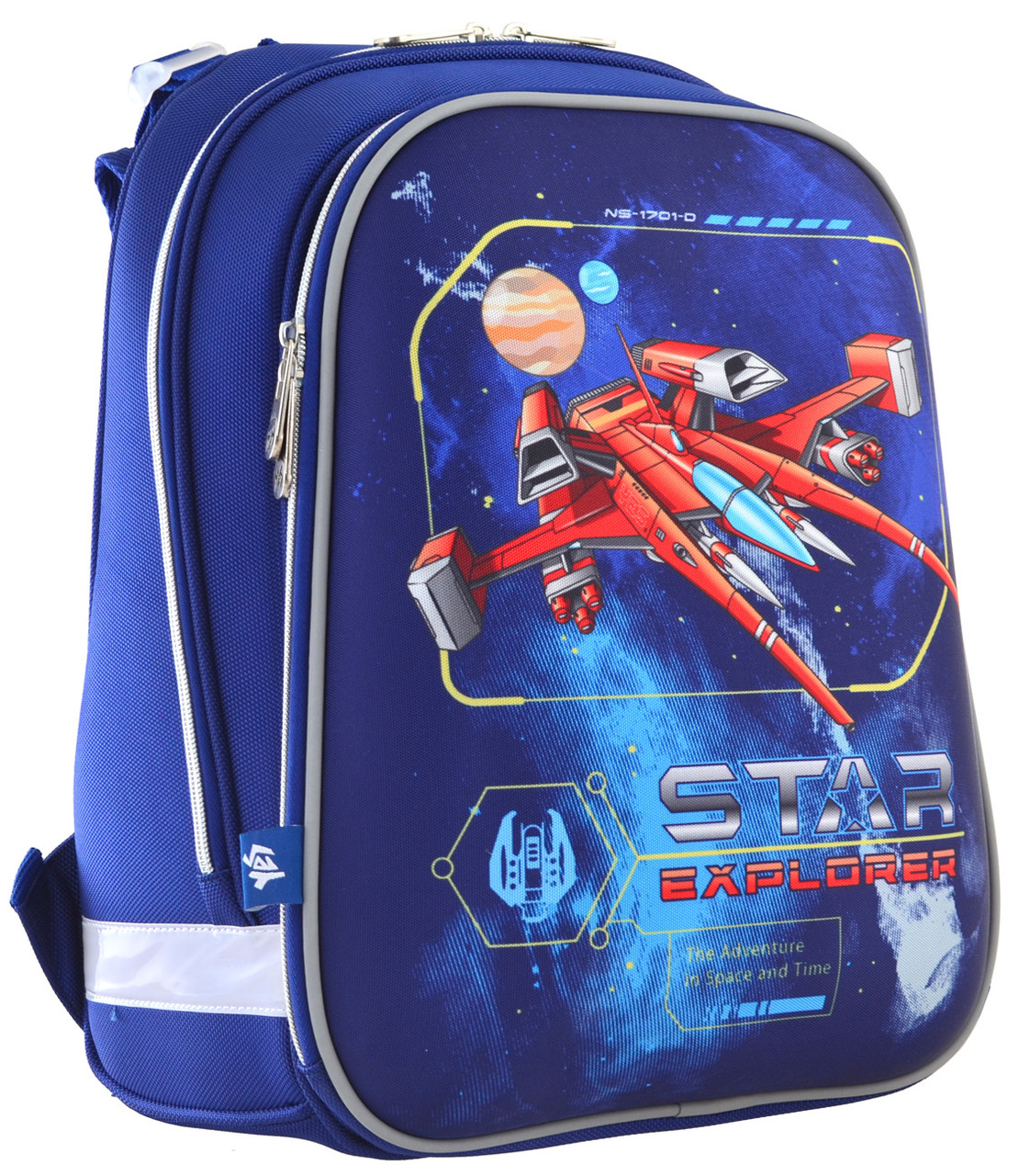 

Рюкзак ортопедчический каркасный 1 Вересня H-12 Star Explorer 555960