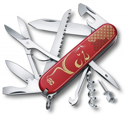 

Швейцарский нож Victorinox Huntsman Year of the Rat Красный (1.3714.E9)