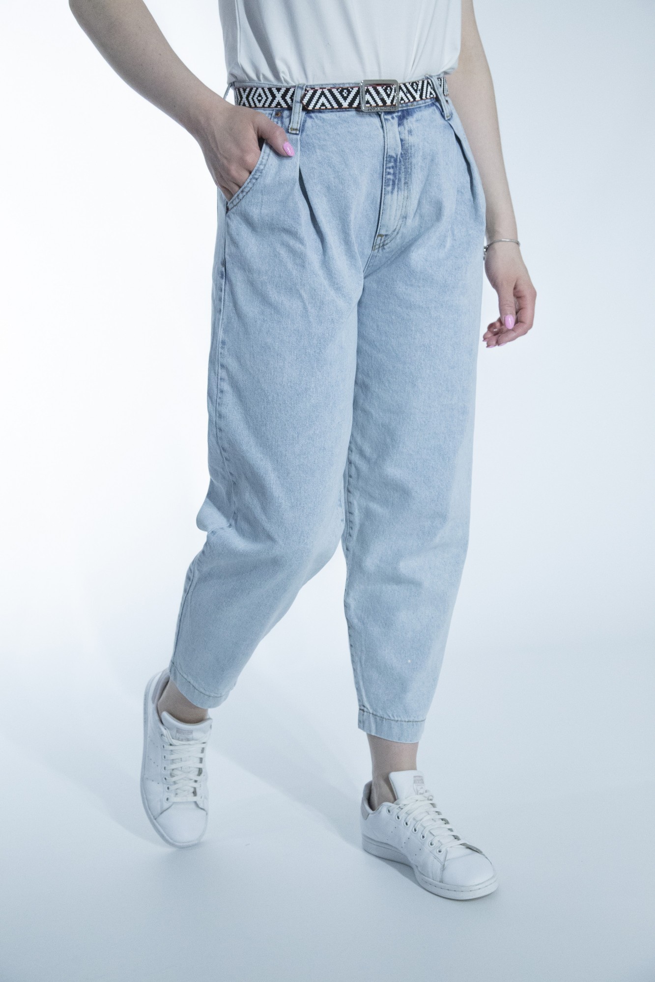 

Джинсы женские John Richone Slouchy светло-голубые 28р. ANG 2442-755-1-28
