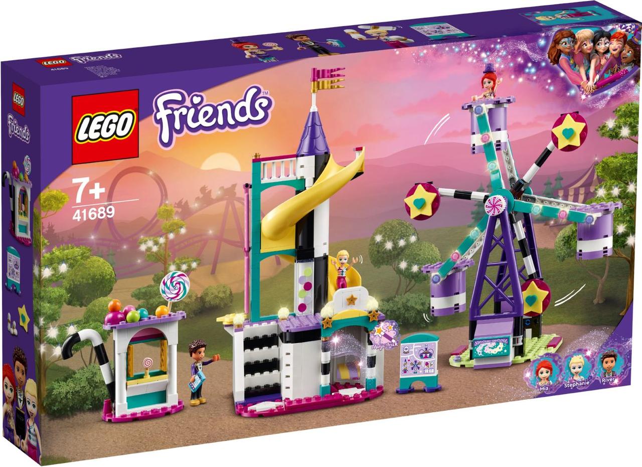 

Конструктор LEGO Friends Волшебное колесо обозрения и горка (41689)