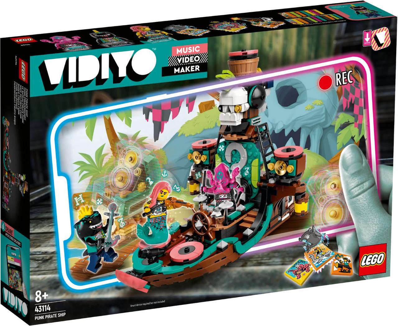 

Lego Vidiyo Punk Pirate Ship (Корабль Пирата Панка) 43114