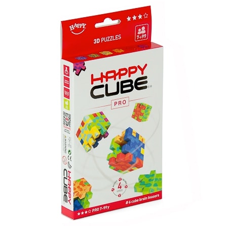 

Объемный пазл Happy Cube Pro от 7 лет Набор из 24 объемных пазлов
