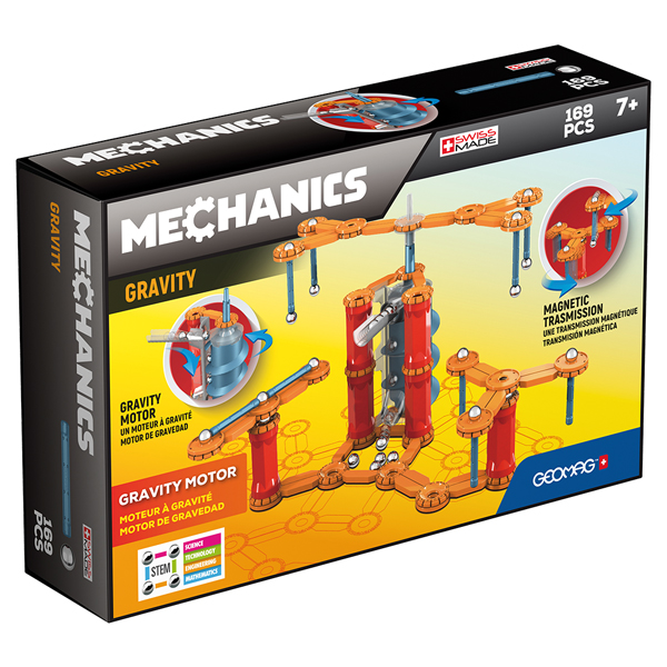 

Магнитный конструктор Geomag Gravity - Motor 169 деталей | Геомаг