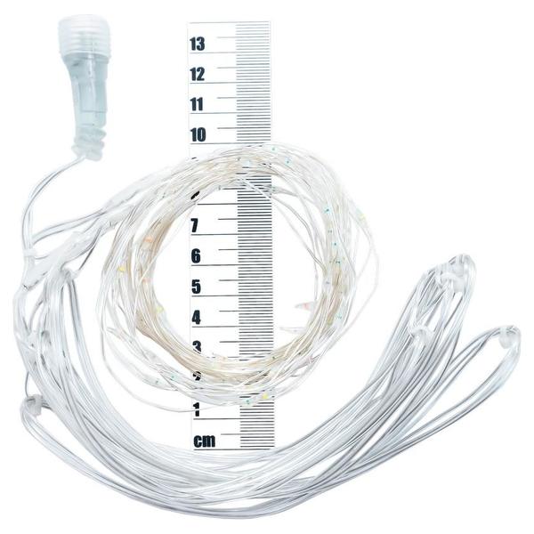 

Гирлянда-нить штора светодиодная NY 600 LED Cooper Wire Flash White (CL-34)