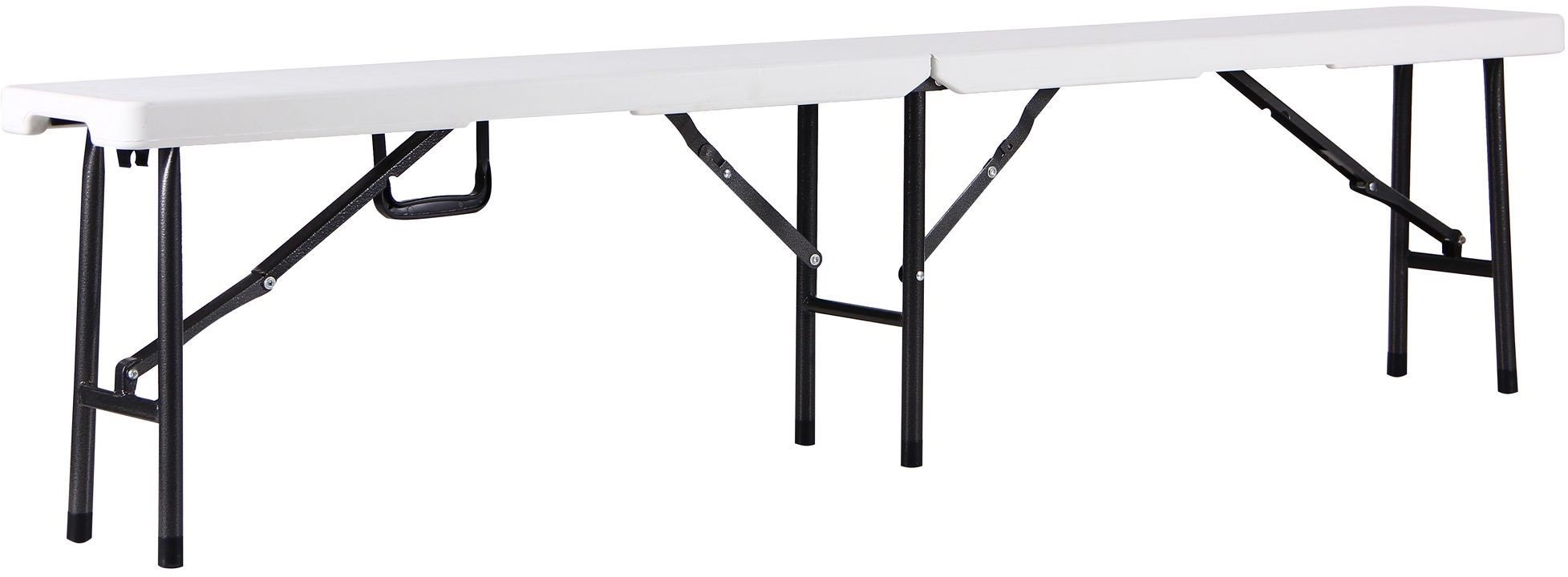 

Лавочка складная AMF Орека 180x25x43 пластик белый 180x25x43 см белый