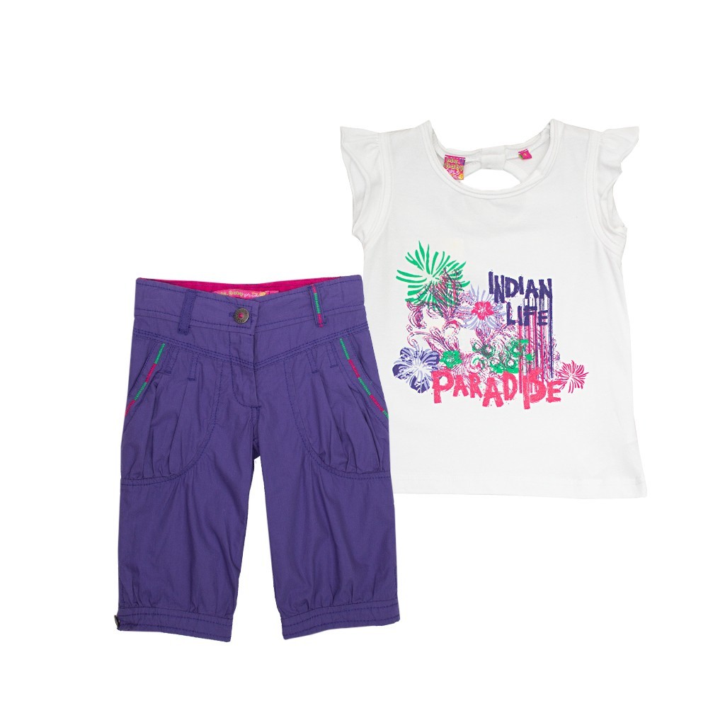 

Костюм : Футболка и шорты Losan Mc baby girls (016802104/001) Белый 4 Years-104 см