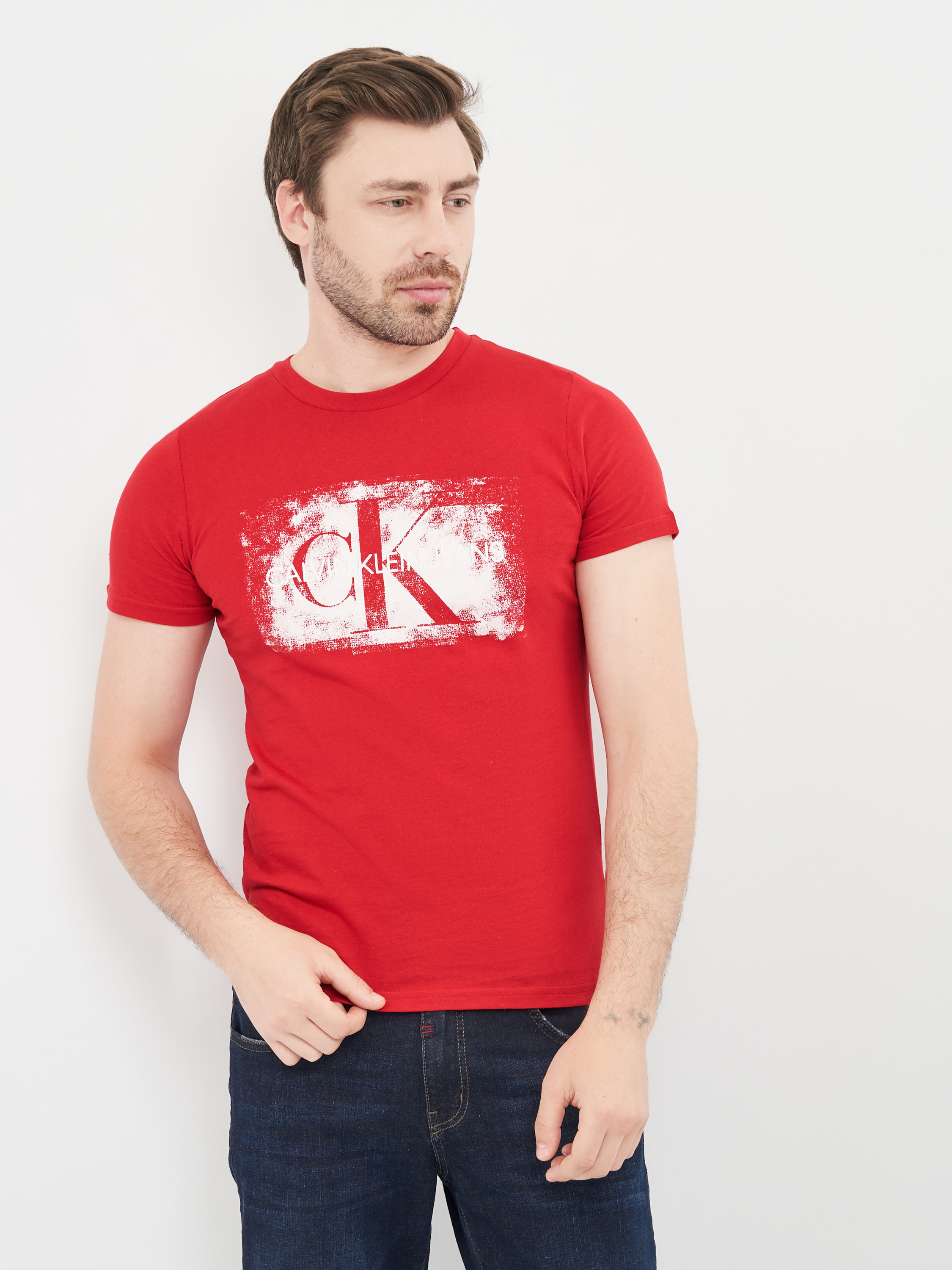 

Футболка Calvin Klein Jeans 10711.3  (48) Красная, Футболка Calvin Klein Jeans 10711.3 L (48) Красная