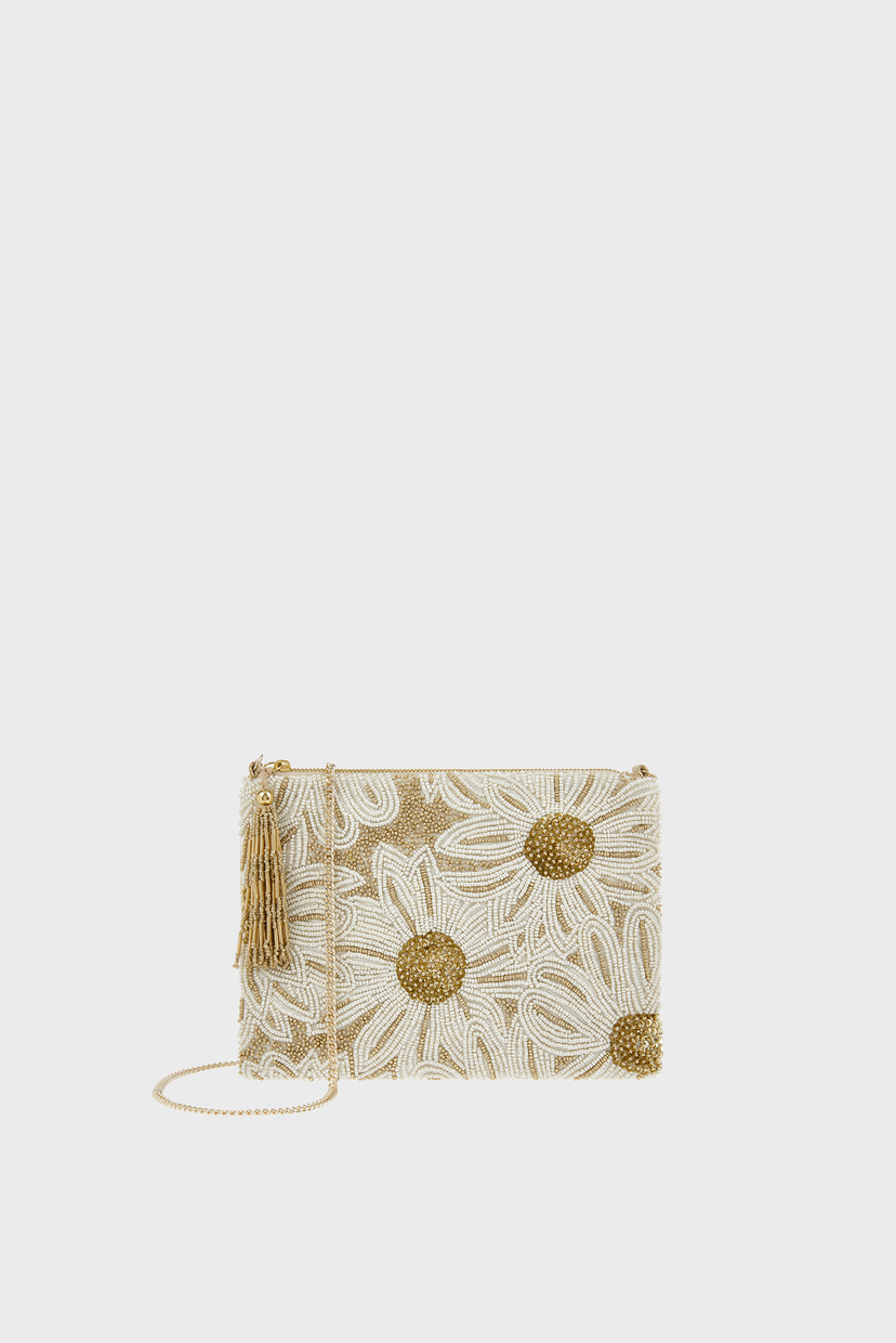 

Женский бежевый клатч DAISY EMBELLISHED ZI Accessorize OS 890666