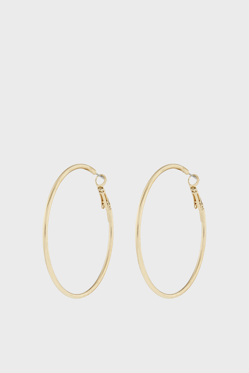

Женские золотистые серьги MEDIUM SIMPLE HOOP Accessorize OS 381806