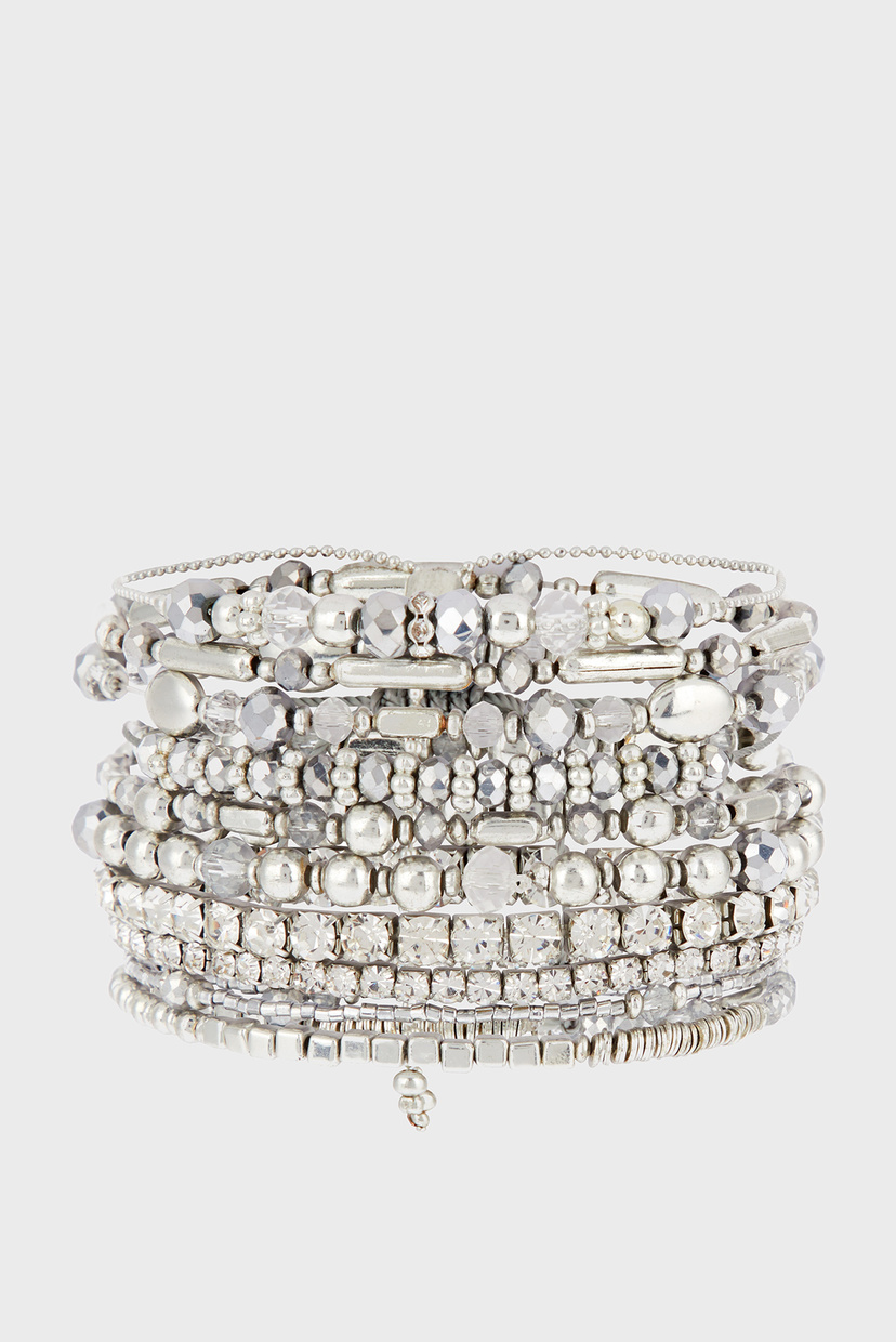 

Женский серебристый браслет Accessorize OS 984079