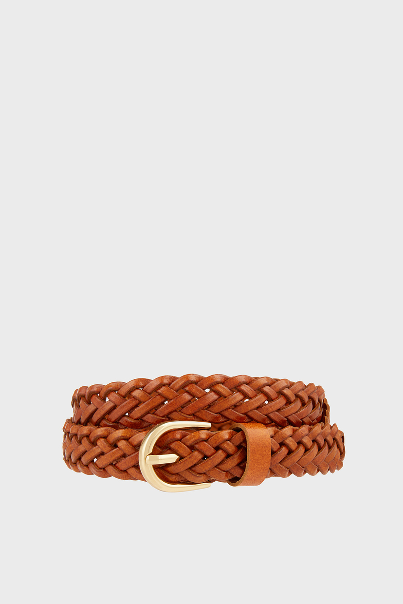 

Женский коричневый ремень PLAITED BELT Accessorize M 895909