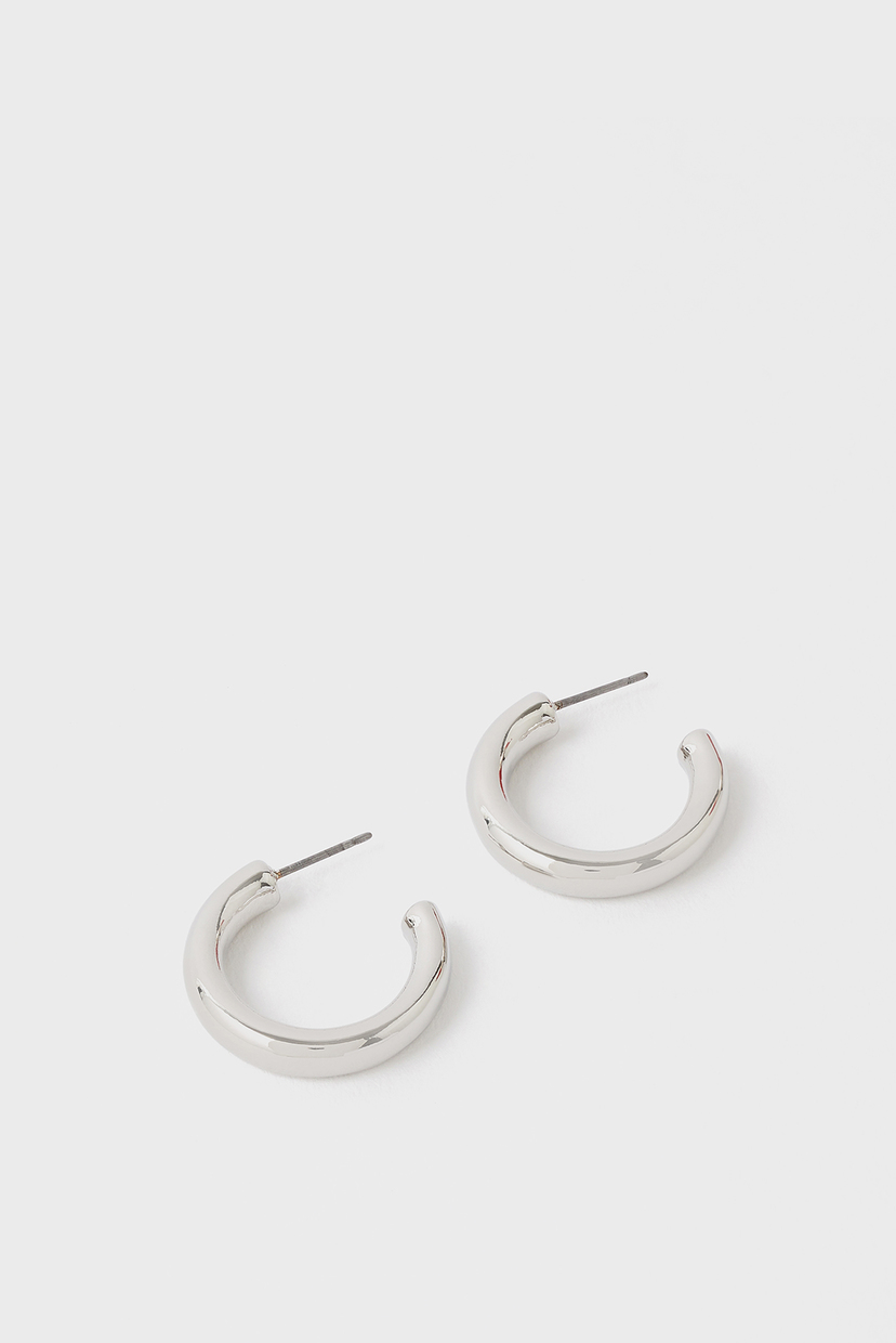 

Женские серебристые серьги SMALL CHUNKY HOOP Accessorize OS 181783