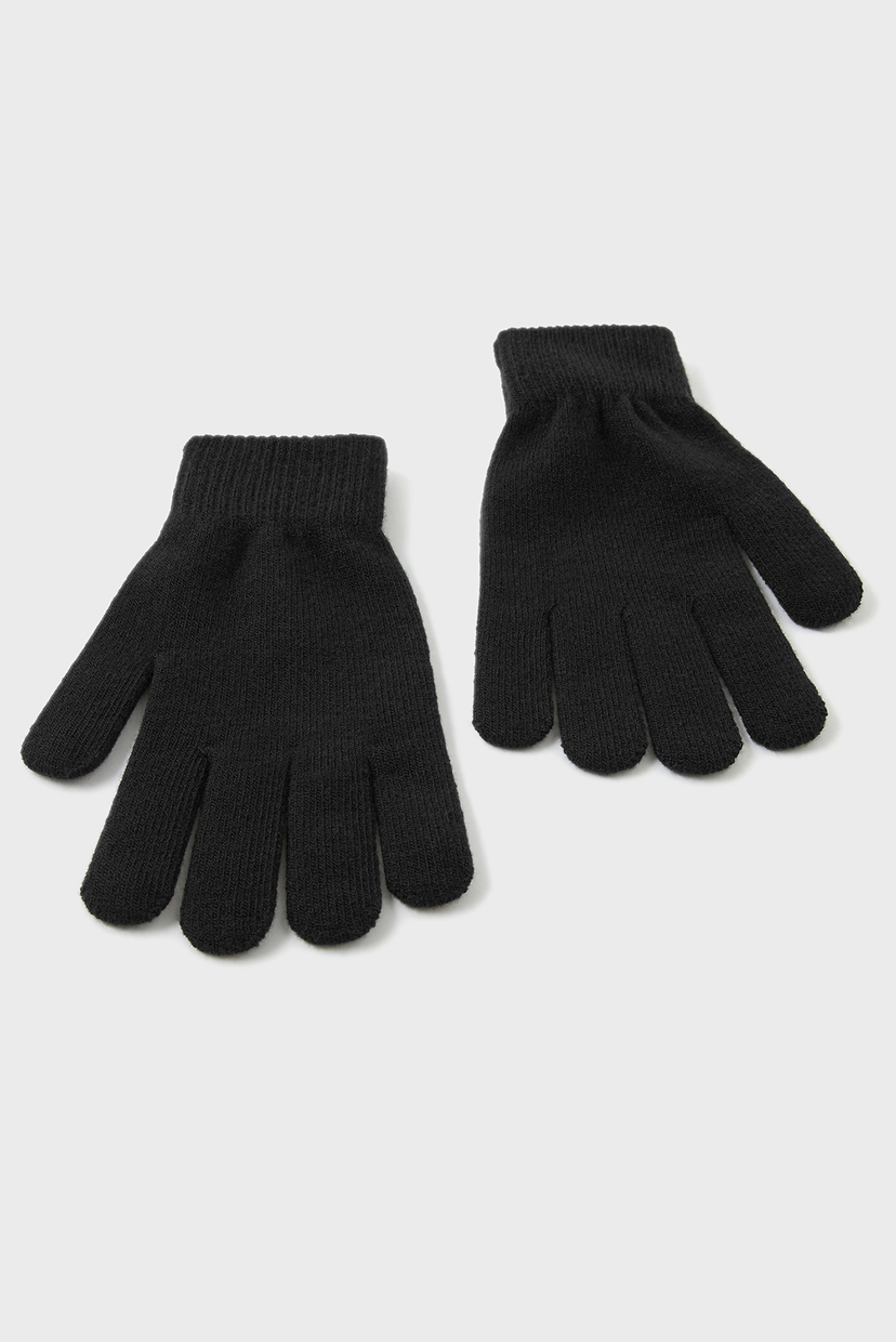 

Женские черные перчатки OPP SUPERSTRETCH GLO Accessorize OS 992005