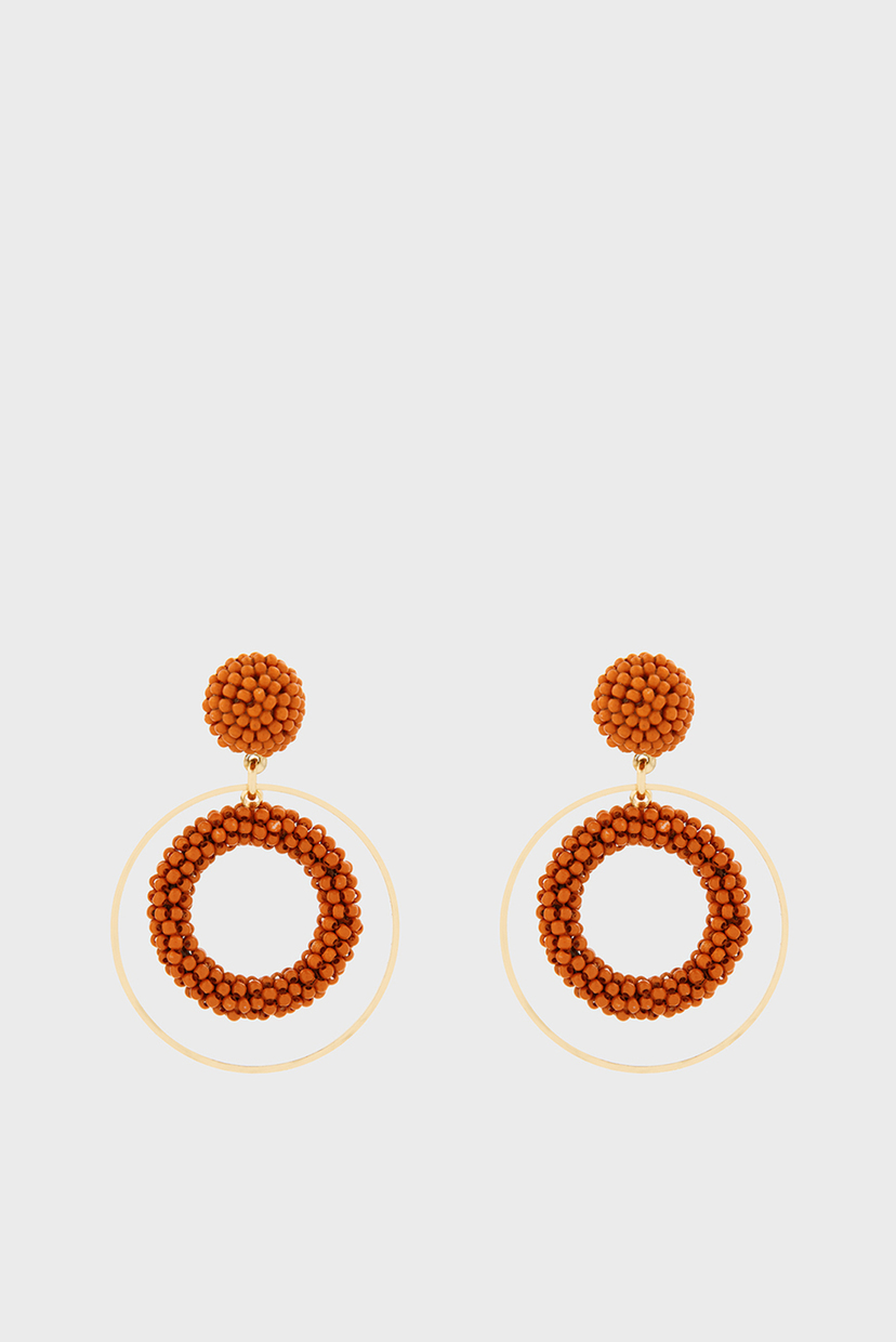 

Женские оранжевые серьги NEW GEMMA BEADED Accessorize OS 881583