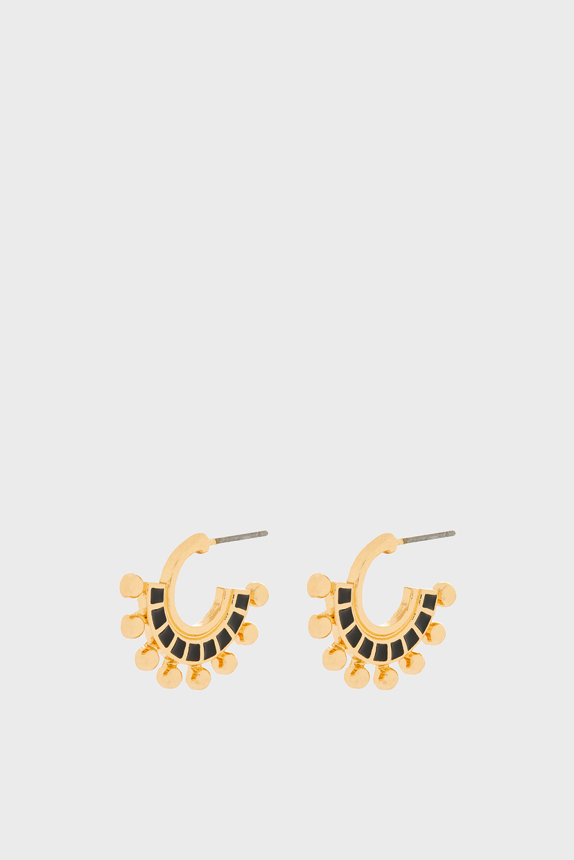 

Женские серые сережки ETHNIC AFRICANA HOOP Accessorize OS 884910