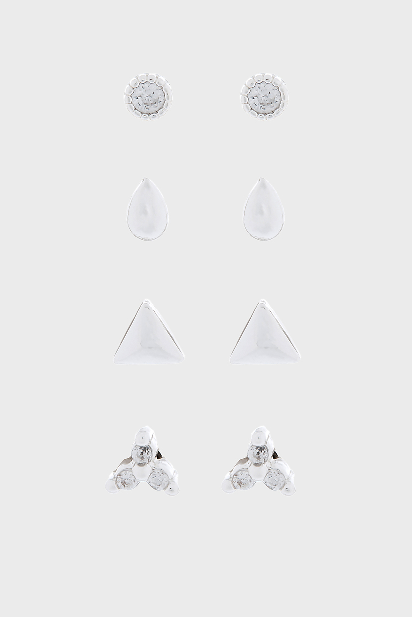 

Женские серьги CRYSTAL CLEAR (4 шт) Accessorize OS 884858
