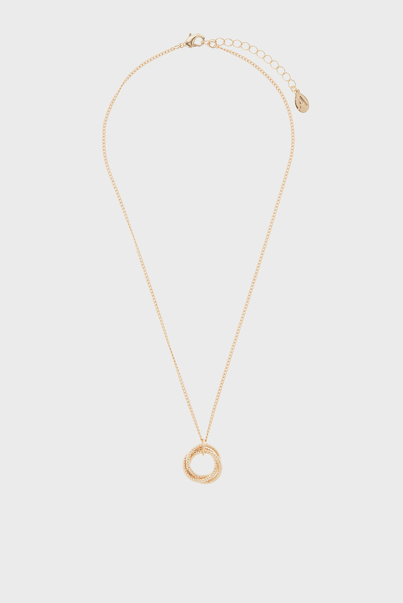 

Женская золотистая подвеска ETERNITY CIRCLE LINK Accessorize OS 882726