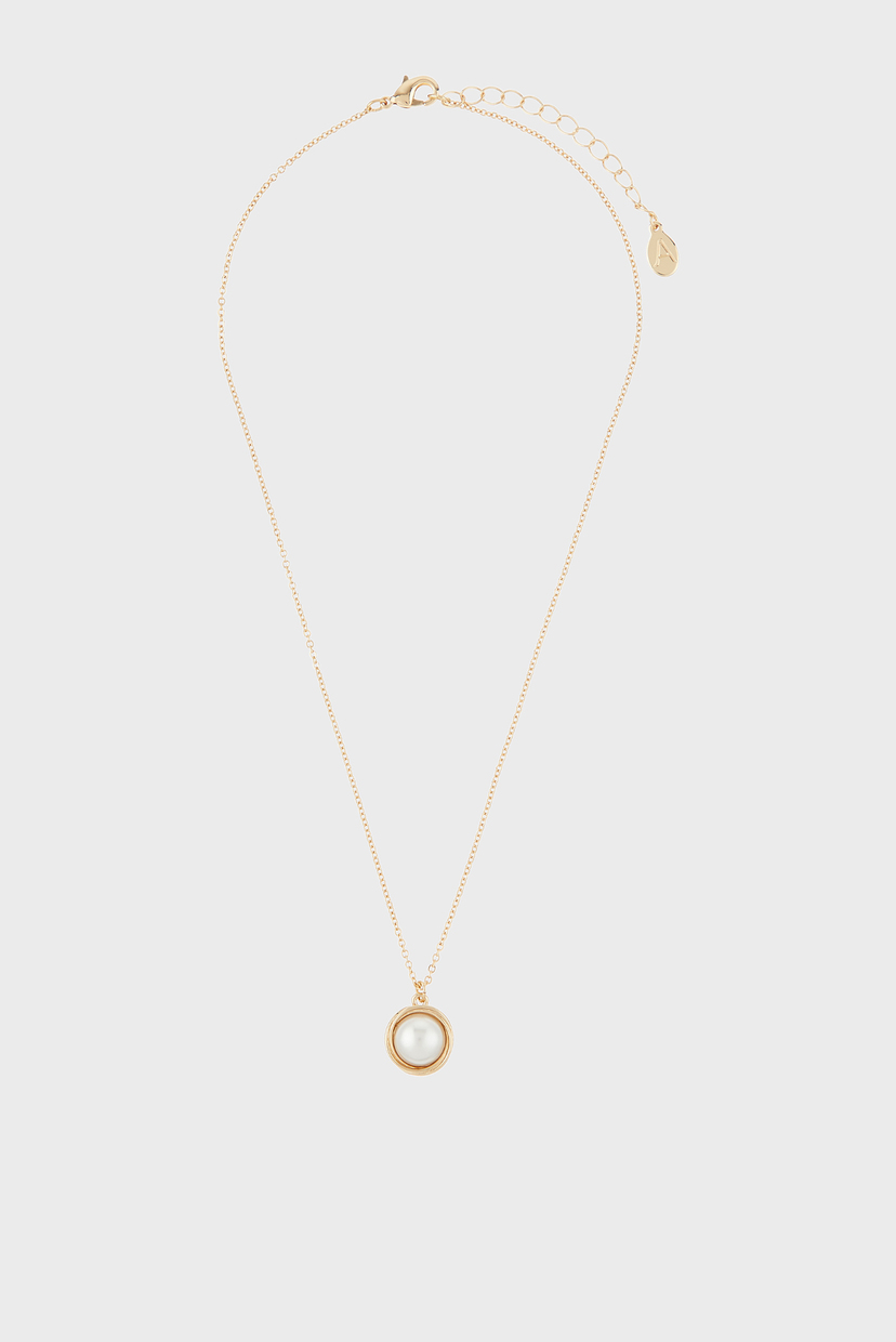 

Женская золотистая подвеска ENCASED PEARL PENDAT Accessorize OS 882110