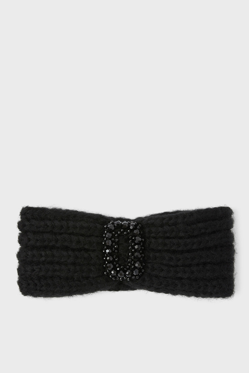 

Женская черная повязка JEWELLED BANDO Accessorize OS 991101