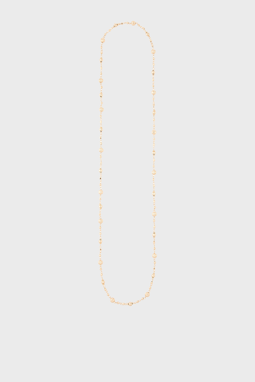 

Женская золотистая подвеска METAL BEADED ROPE Accessorize OS 882878