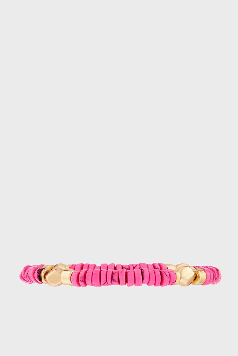 

Женский розовый браслет FUCHSIA BEADS STRETC Accessorize OS 884427