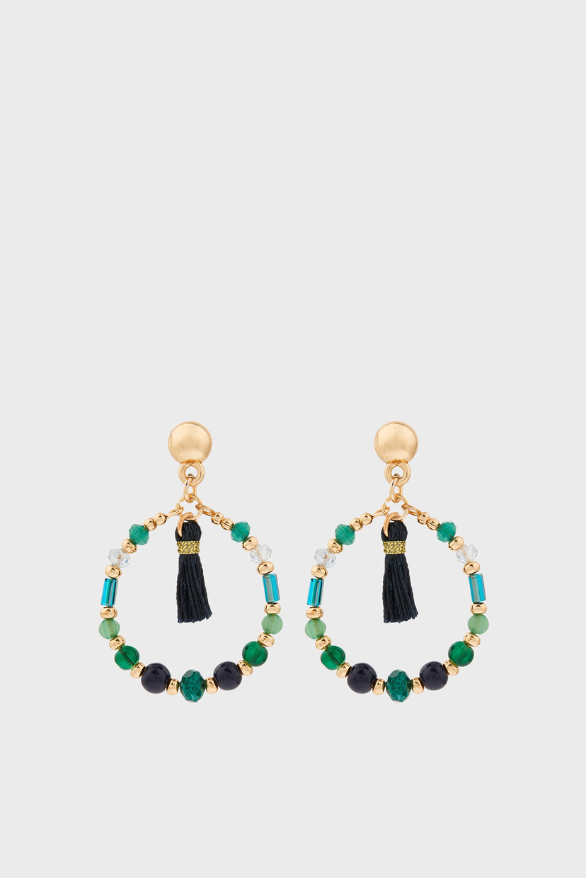 

Женские зеленые серьги LIMONCELLO BEADED HO Accessorize OS 881582