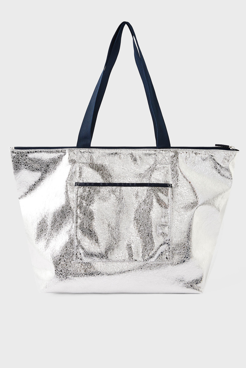 

Женская серебристая сумка Piper Packable metal Accessorize OS 190015