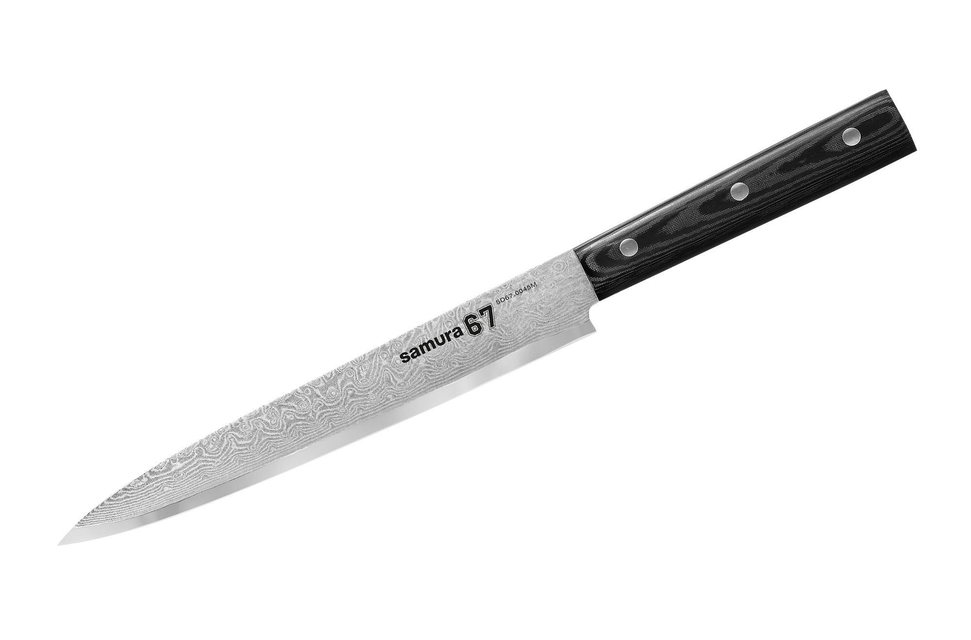 

Нож кухонный для тонкой нарезки Samura 67 Damascus 195 мм (SD67-0045M)
